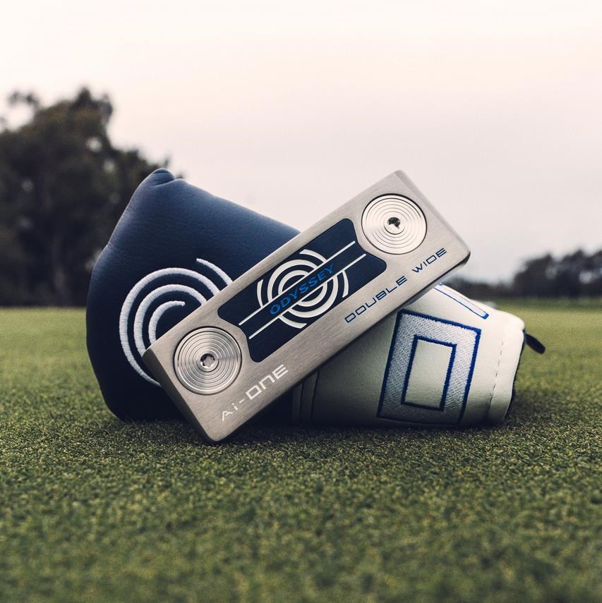 Odyssey Ai-ONE Silver Double Wide DB putter