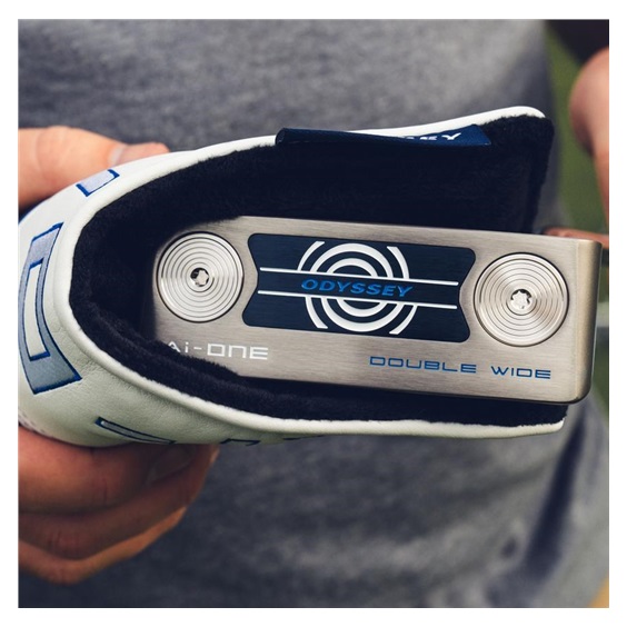 Odyssey Ai-ONE Silver Double Wide DB putter