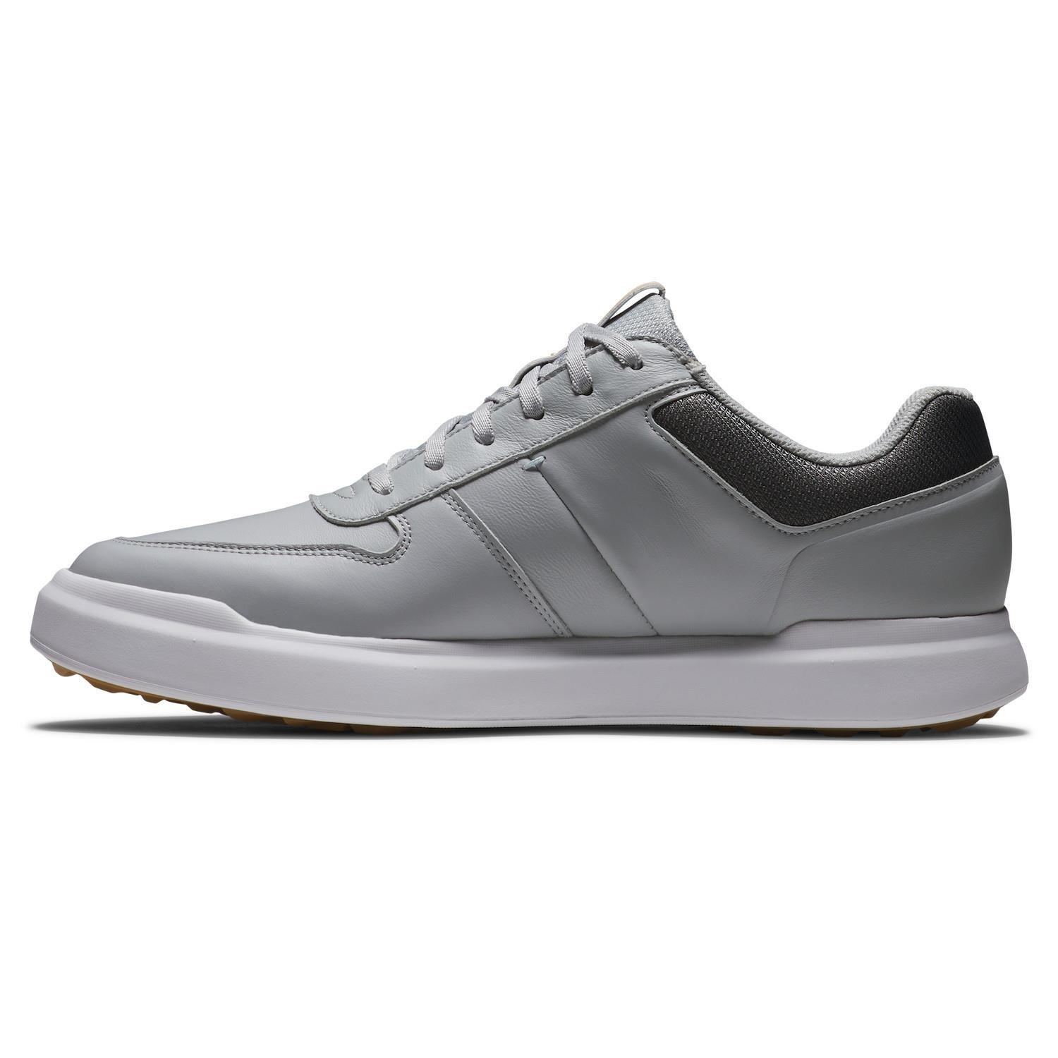 FootJoy Contour Casual pánské golfové boty, šedo/bílé