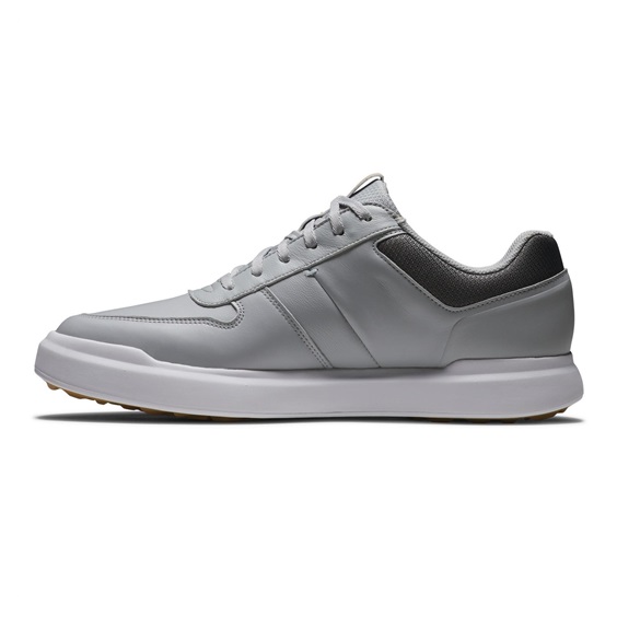 FootJoy Contour Casual pánské golfové boty, šedo/bílé