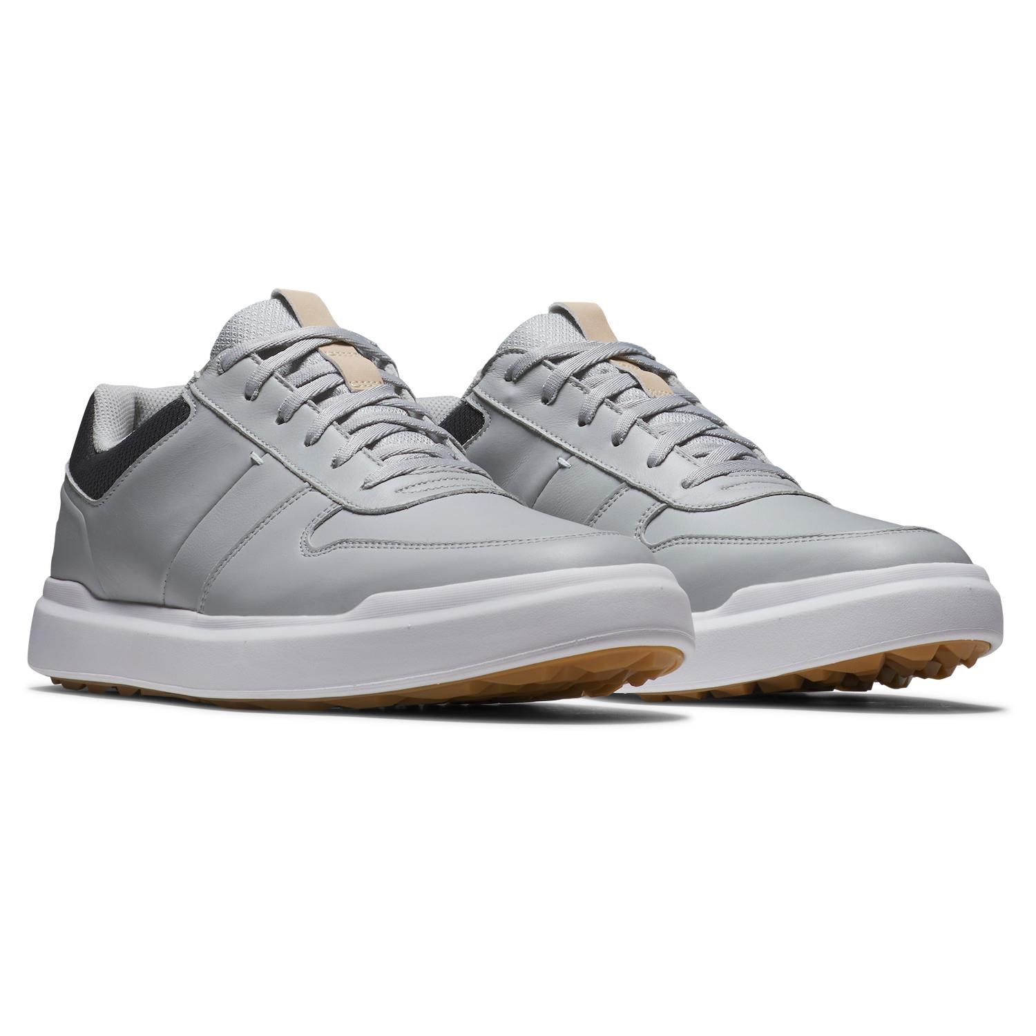 FootJoy Contour Casual pánské golfové boty, šedo/bílé