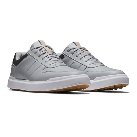 FootJoy Contour Casual pánské golfové boty, šedo/bílé