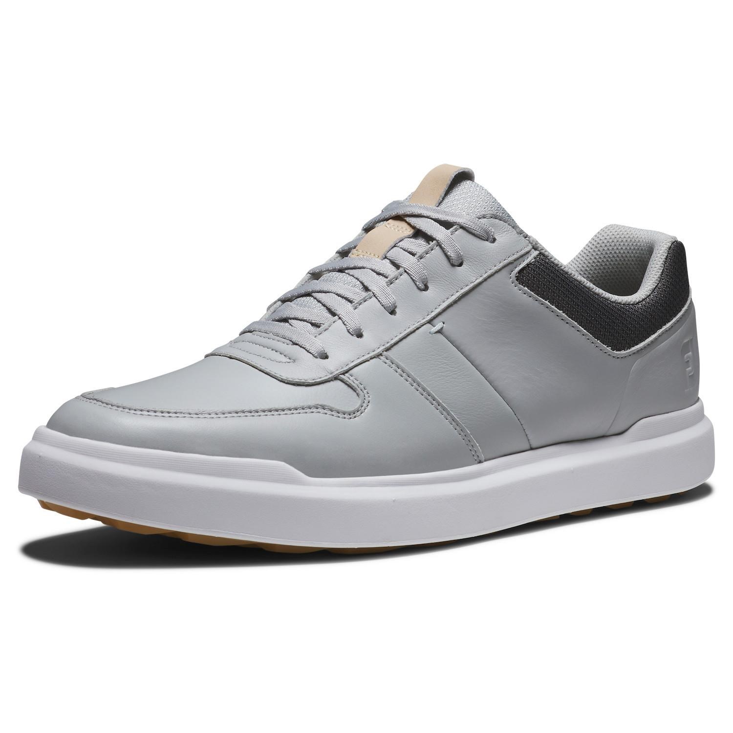FootJoy Contour Casual pánské golfové boty, šedo/bílé