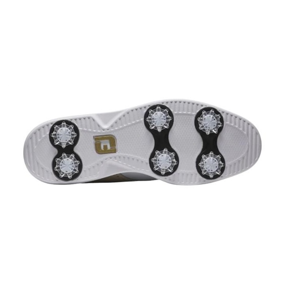 FootJoy Traditions dámské golfové boty, white/tan/black