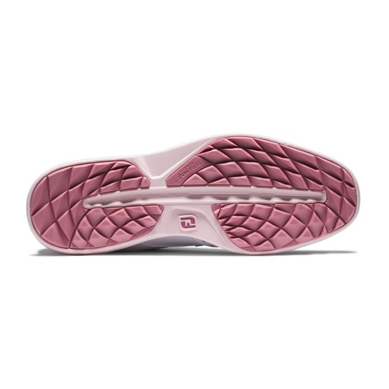 FootJoy Traditions Spikeless dámské golfové boty, bílo/růžové