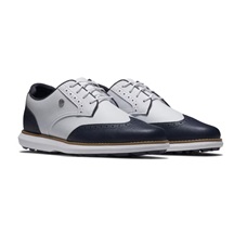 FootJoy Traditions Wing Tip dámské golfové boty, bílo/tmavě modré