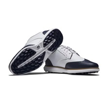 FootJoy Traditions Wing Tip dámské golfové boty, bílo/tmavě modré