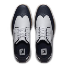 FootJoy Traditions Wing Tip dámské golfové boty, bílo/tmavě modré