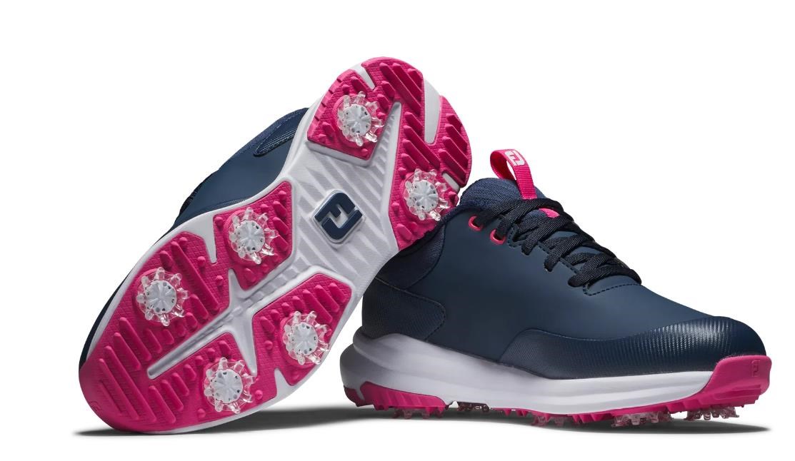 FootJoy Tour Rival dámské golfové boty, tmavě modro/bílo/růžové