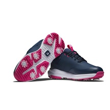 FootJoy Tour Rival dámské golfové boty, tmavě modro/bílo/růžové