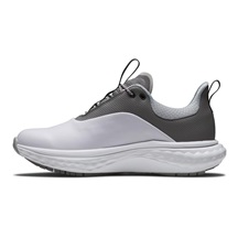 FootJoy Quantum Leather dámské golfové boty, bílo/šedé