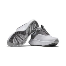 FootJoy Quantum Leather dámské golfové boty, bílo/šedé
