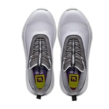 FootJoy Quantum Leather dámské golfové boty, bílo/šedé