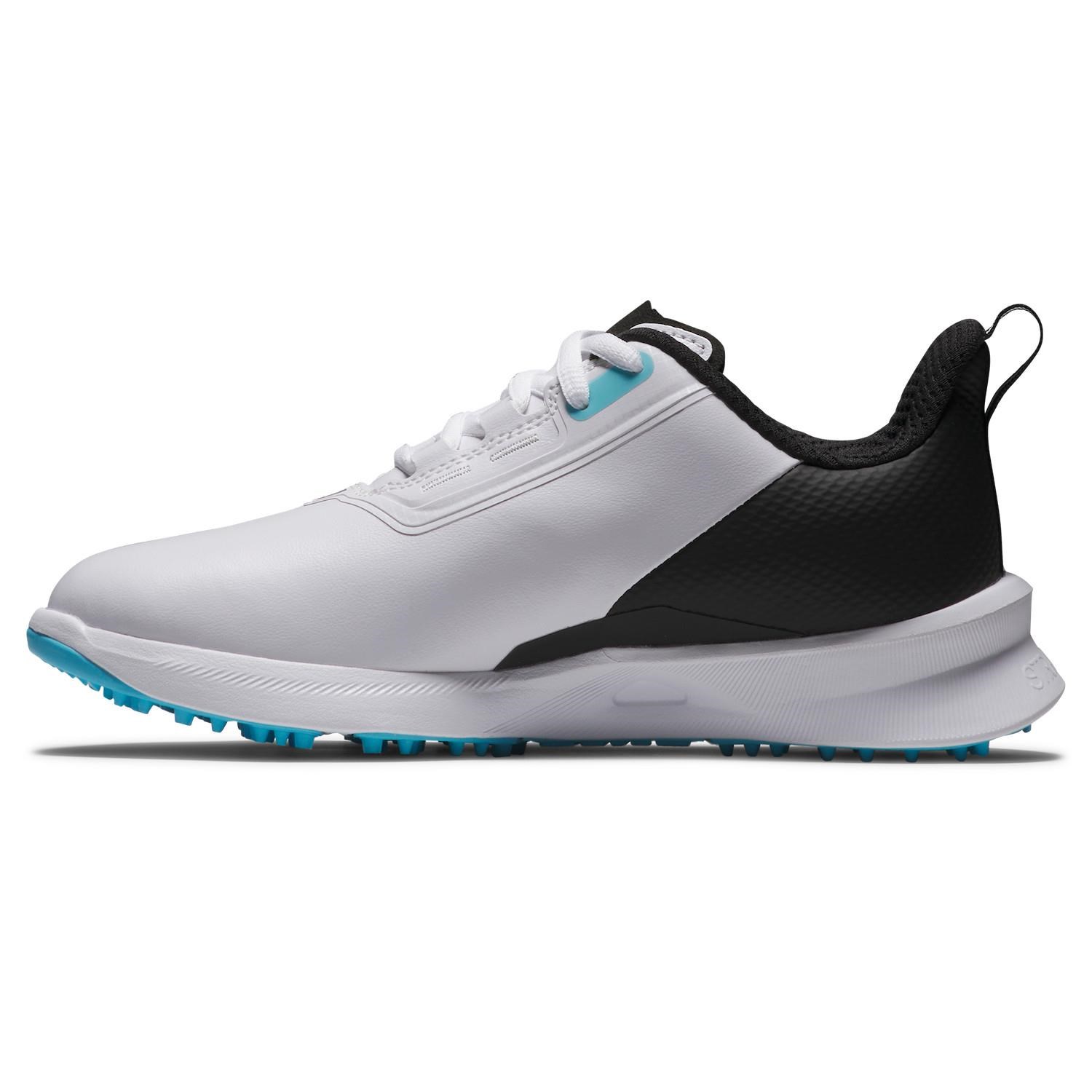FootJoy Fuel Junior dětské golfové boty, bílo/černo/modré