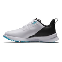 FootJoy Fuel Junior dětské golfové boty, bílo/černo/modré