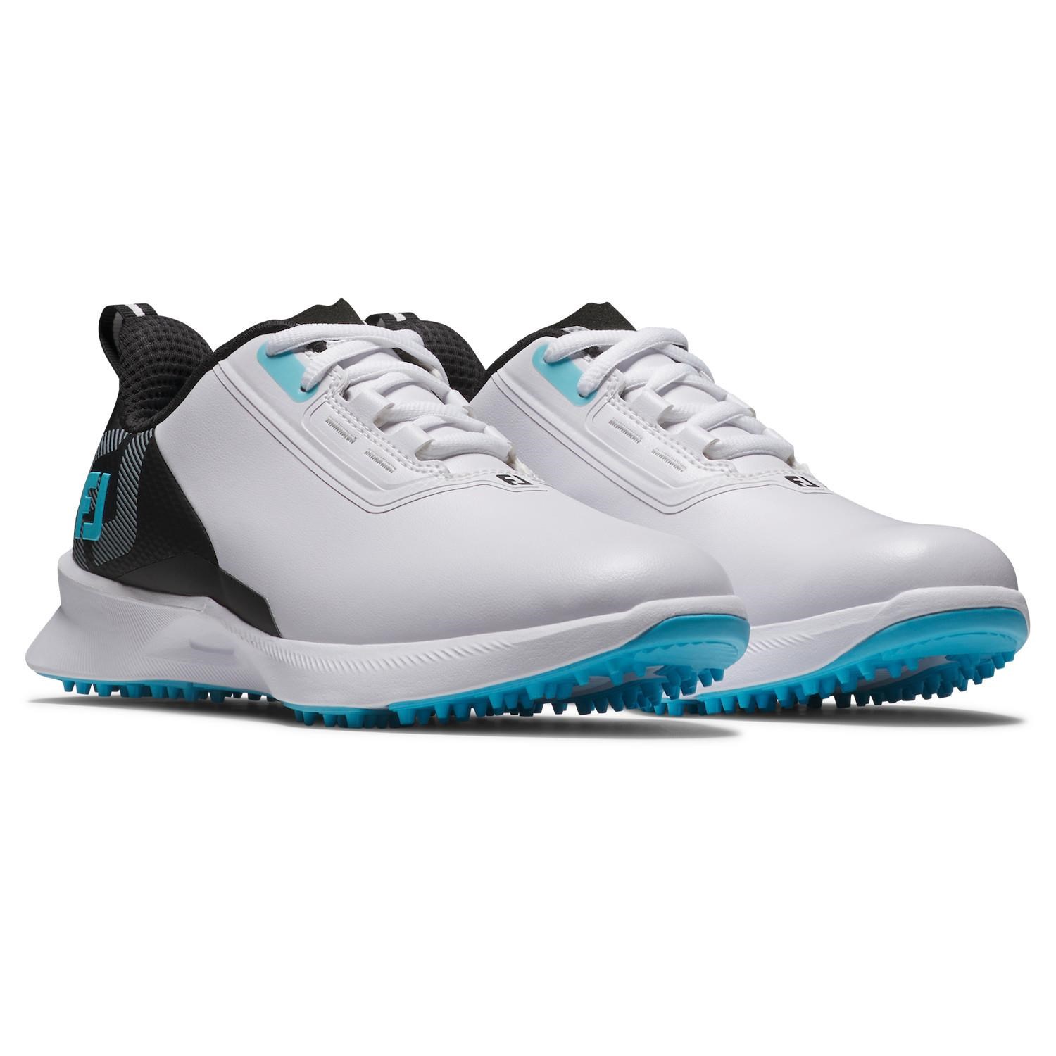 FootJoy Fuel Junior dětské golfové boty, bílo/černo/modré