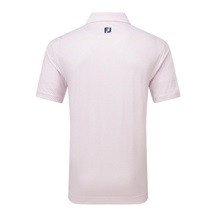 FootJoy Wiggle Print Lisle pánské polo, růžové