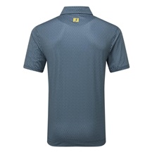 FootJoy Wiggle Print Lisle pánské polo, modro/šedo/bílé