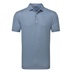 FootJoy Houndstooth Geo Lisle pánské polo, tmavě modré