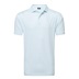 FootJoy Houndstooth Geo Lisle pánské polo, bílo/světle modré