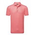 FootJoy Houndstooth Geo Lisle pánské polo, hibiscus