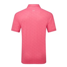 FootJoy Speckle Print Pique pánské polo, růžové