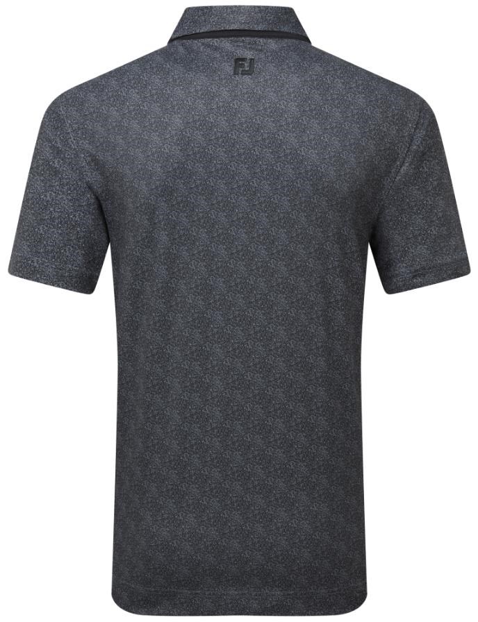 FootJoy Speckle Print Pique pánské polo, černé