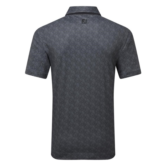 FootJoy Speckle Print Pique pánské polo, černé
