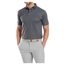 FootJoy Speckle Print Pique pánské polo, černé
