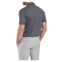 FootJoy Speckle Print Pique pánské polo, černé