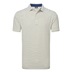 FootJoy Balance Stripe Lisle pánské polo, modro/bílo/oranžové