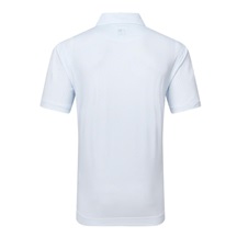 FootJoy Irongate Print Lisle pánské polo, white/skyway