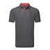 FootJoy Irongate Print Lisle pánské polo, černo/bílé