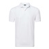 FootJoy Bounce Print Pique pánské polo, white/orange/blue jay