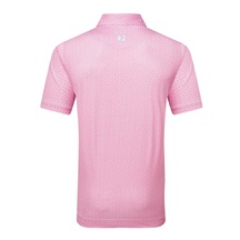 FootJoy Citrus Print Lisle pánské polo, růžové