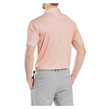 FootJoy Citrus Print Lisle pánské polo, oranžovo/světle zelené