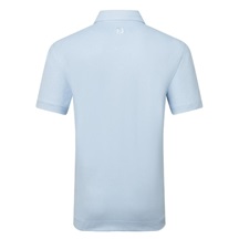 FootJoy Etched Texture Print Lisle pánské polo, modré