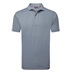 FootJoy Etched Texture Print Lisle pánské polo, šedé