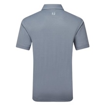 FootJoy Etched Texture Print Lisle pánské polo, šedé