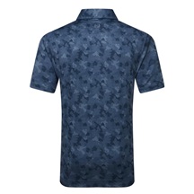 FootJoy Pop Camo Lisle pánské polo, tmavě modré