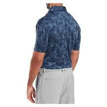FootJoy Pop Camo Lisle pánské polo, tmavě modré