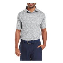 FootJoy Pop Camo Lisle pánské polo, šedé