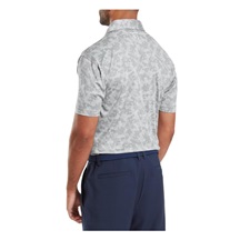 FootJoy Pop Camo Lisle pánské polo, šedé