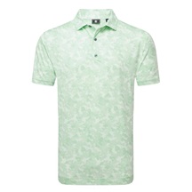 FootJoy Pop Camo Lisle pánské polo, pistachio