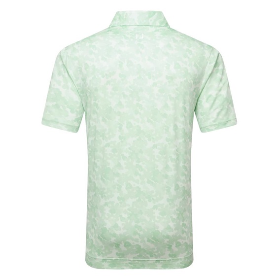 FootJoy Pop Camo Lisle pánské polo, pistachio