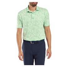FootJoy Pop Camo Lisle pánské polo, pistachio