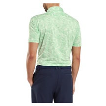 FootJoy Pop Camo Lisle pánské polo, pistachio