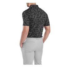 FootJoy Pop Camo Lisle pánské polo, černé