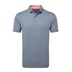 FootJoy Flower Bud Foulard Lisle pánské polo, flint