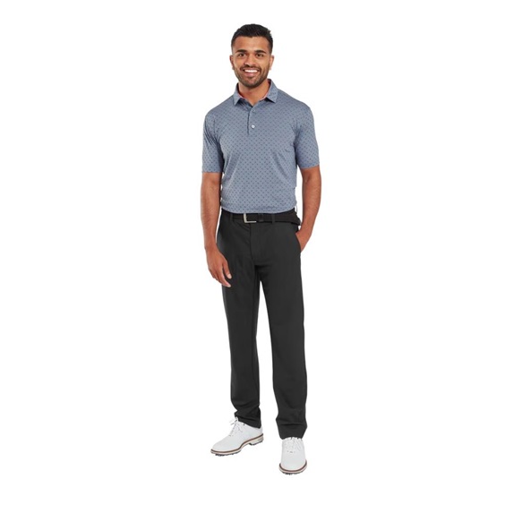 FootJoy Flower Bud Foulard Lisle pánské polo, flint